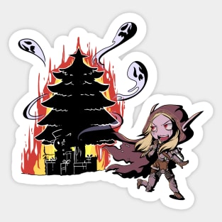 Sylvanas Christmas Sticker